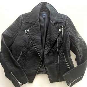 American Eagle Women’s Vegan Leather Jacket, size medium